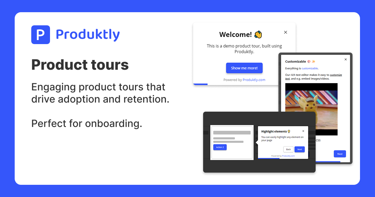 Product Tours & Onboarding | Produktly